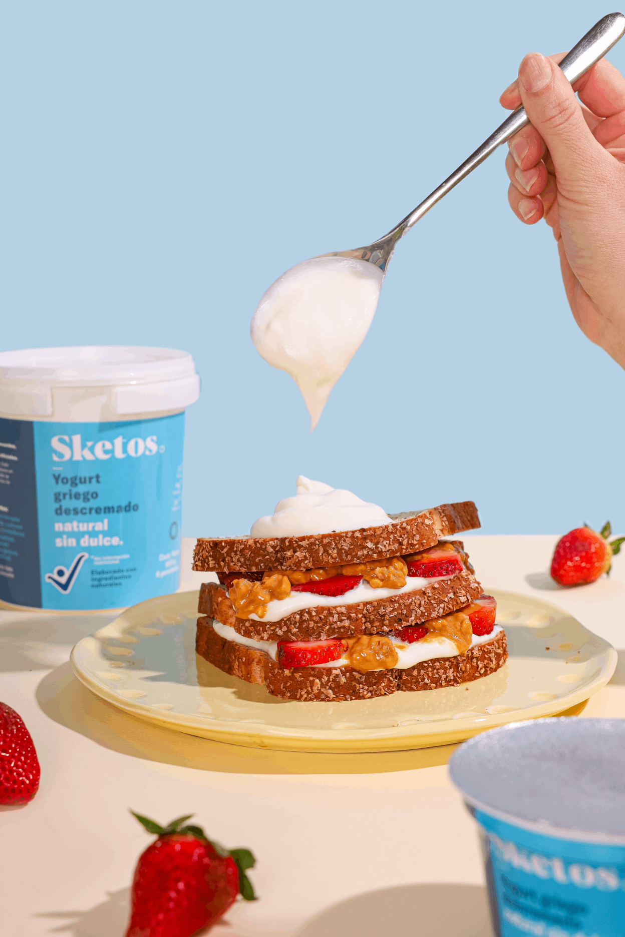 Desayuno Nutritivo con Yogurt Griego Sketos: Personaliza tu Comida