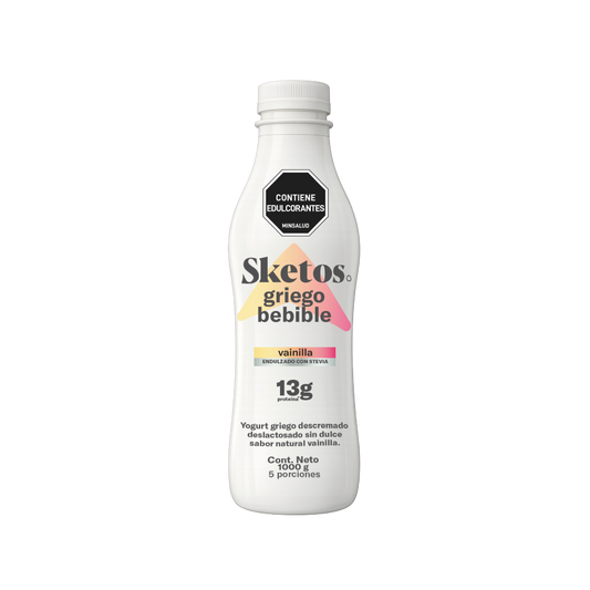 Yogurt Griego Bebible Sketos · Vainilla · 1.000g