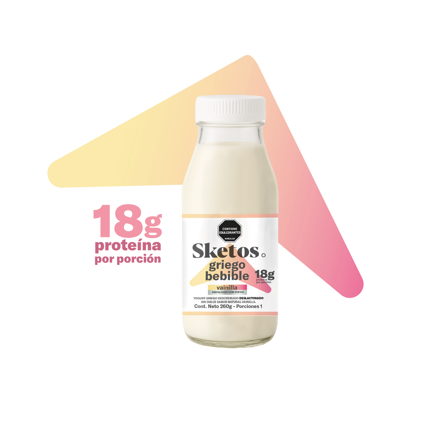 Sketos Drinkable Greek Yogurt · Vanilla · 260g