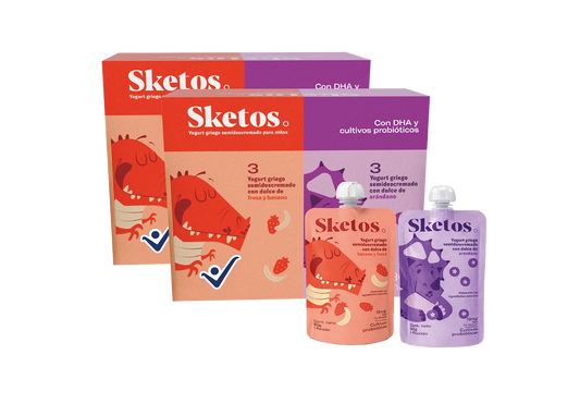 Combo Yogurt Griego Kids Sketos · Pack x12