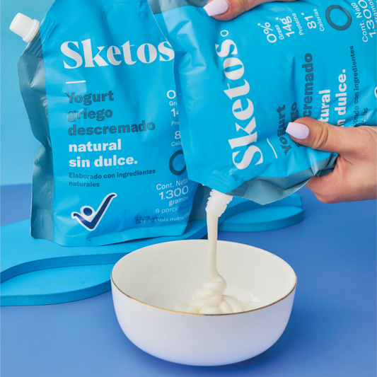 Yogurt Griego Sketos · Doypack · Natural · 1.300g