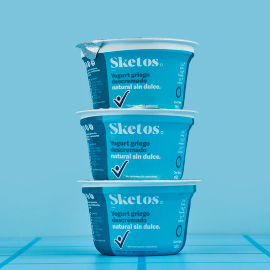 Yogurt Griego Sketos · Natural · Pack x3 · 150g