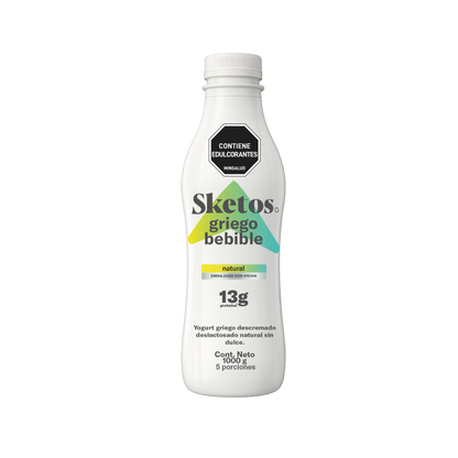Sketos Drinkable Greek Yogurt · Natural · 1,000g
