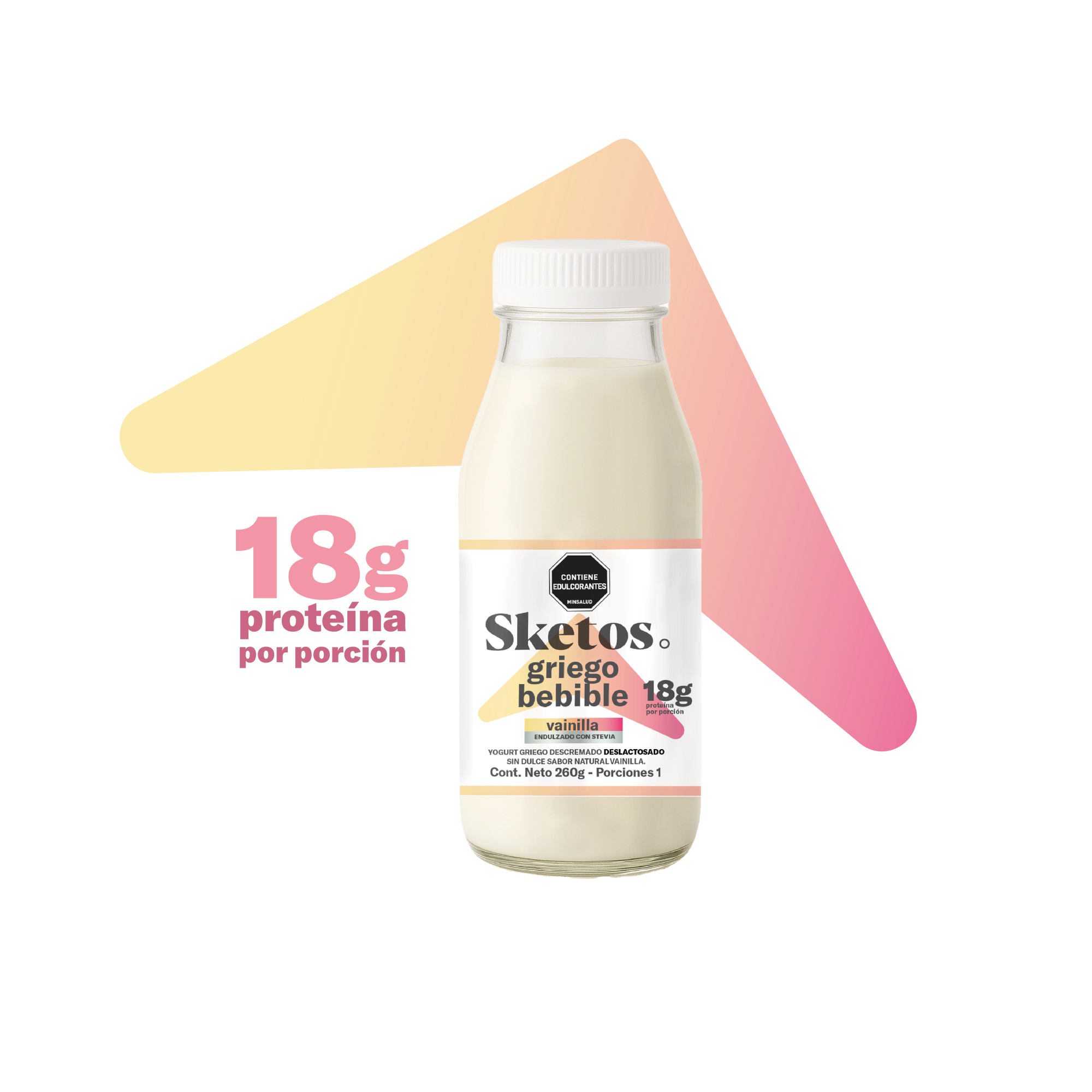 Yogurt Griego Bebible Sketos · Vainilla · 260 g