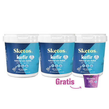 Combo Ama tu Intestino Sketos · Kéfir Natural + Kéfir gratis