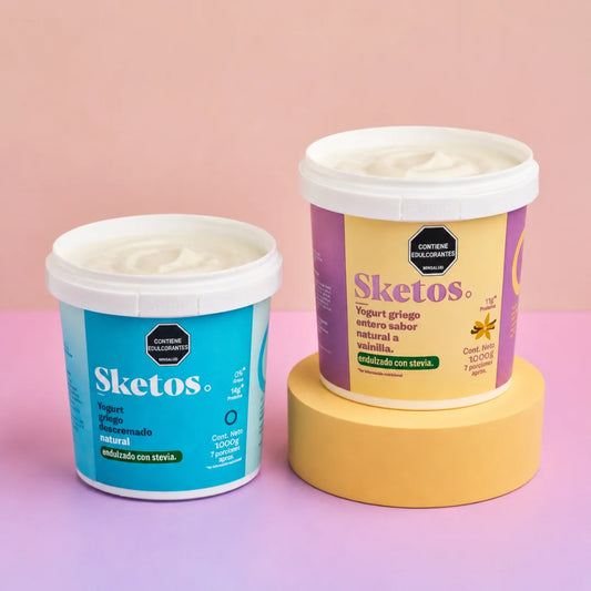 Sketos Natural Delicia Combo · Yogurt with Stevia and Vanilla