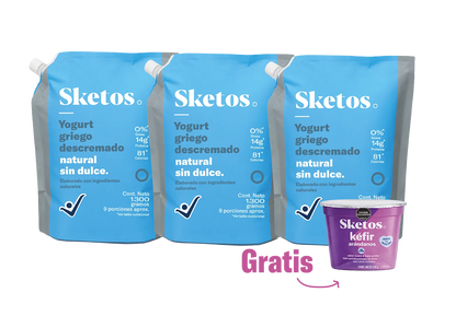 Fitness Sketos Combo · Greek yogurt + free kefir