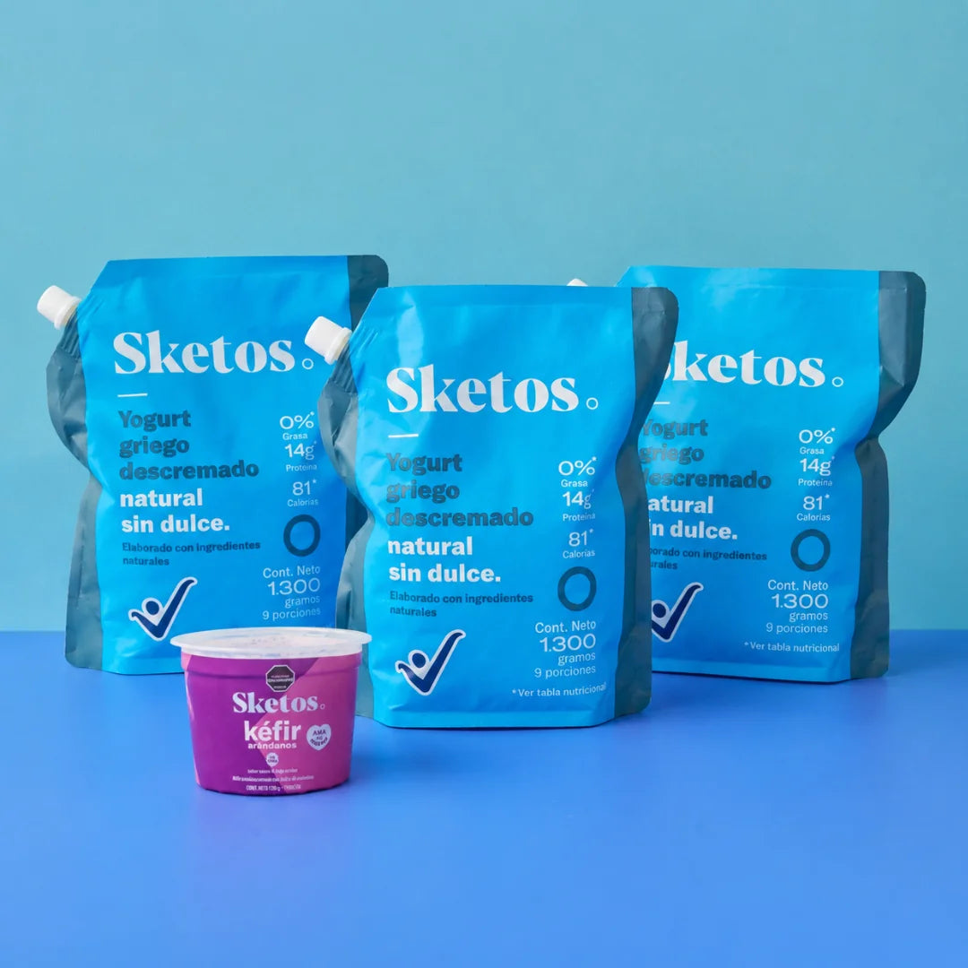 Fitness Sketos Combo · Greek yogurt + free kefir