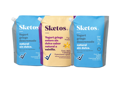 Combo Twist Natural Vainilla Sketos · Yogurt griego