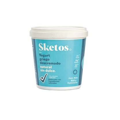 Greek Yogurt Sketos · Plain · 900g