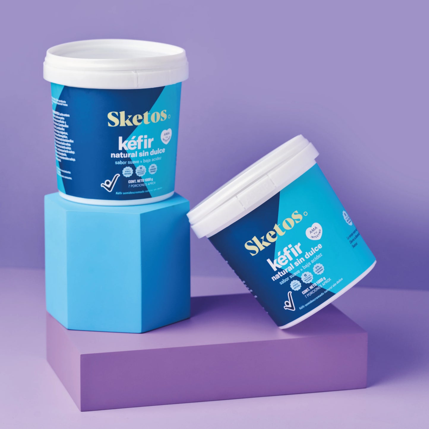 Sketos Kefir · Natural without stevia · 1,000g