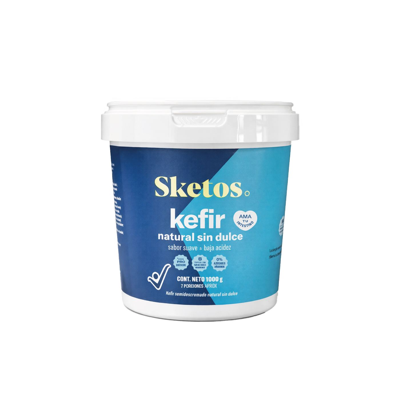 Kéfir Sketos · Natural sin stevia · 1.000g