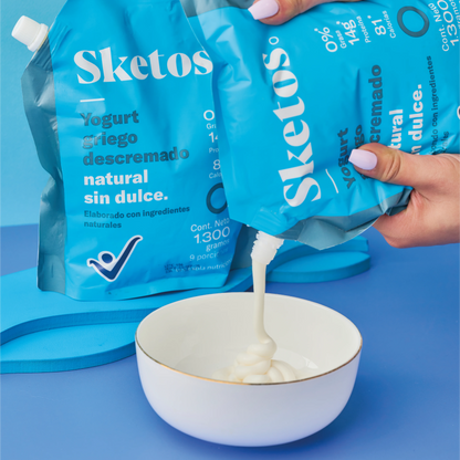 Sketos Greek Yogurt · Doypack · Plain · 1,300g