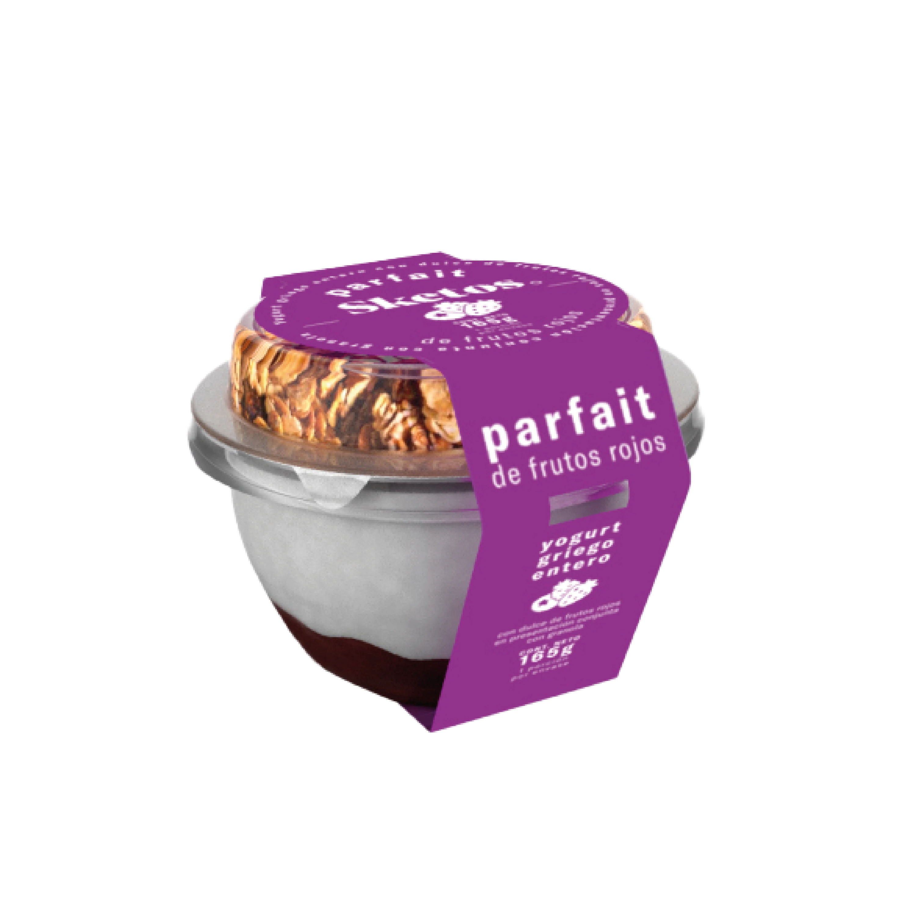 Parfait Sketos · Frutos Rojos · 165 g