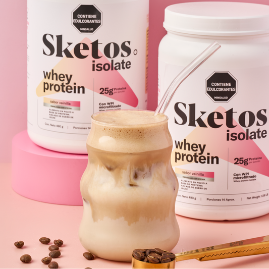 Whey Protein Isolate Sketos · Vainilla · 490g