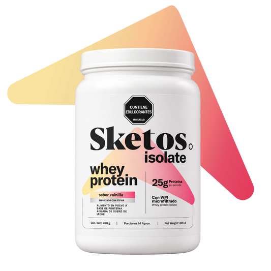 Whey Protein Isolate Sketos · Vainilla · 490g