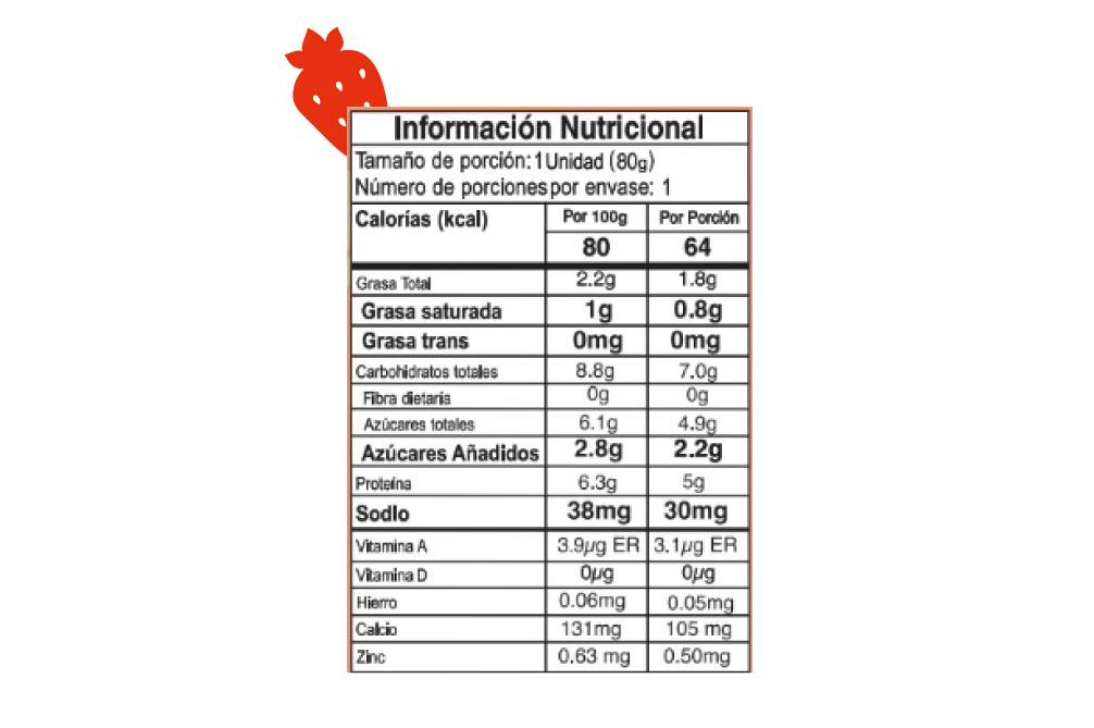 Combo x12 unds.  Yogurt Griego Sketos para niños Fresa Banano 80g
