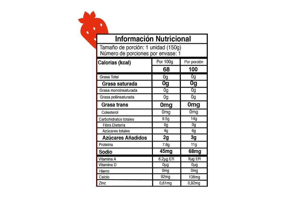 Griego Fresa 150g
