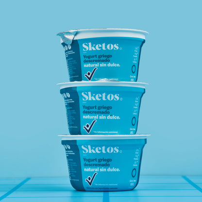 Yogurt Griego Sketos · Natural · Pack x3 · 150g