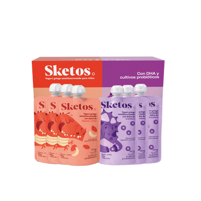 Sketos Greek Yogurt · Kids · 6-Pack · 80g